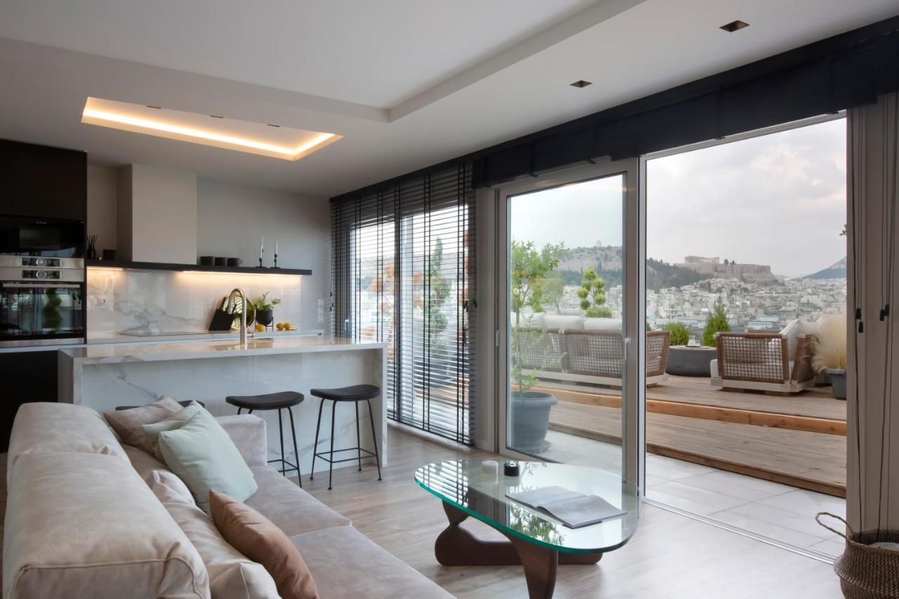 Supreme Luxury Suites By Athens Stay Eksteriør bilde