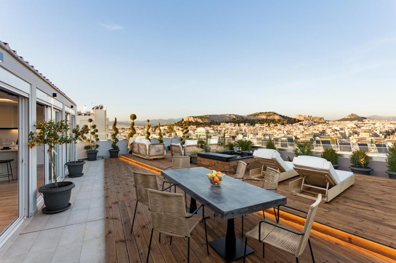 Supreme Luxury Suites By Athens Stay Eksteriør bilde